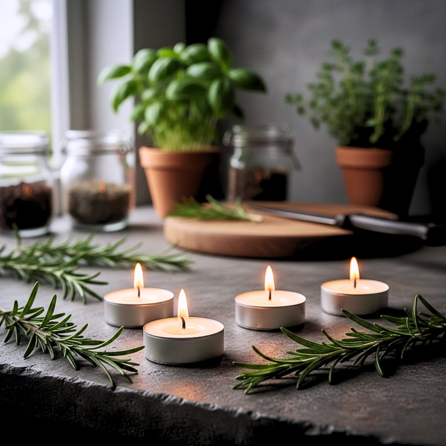 ROSEMARY Tealight Candle