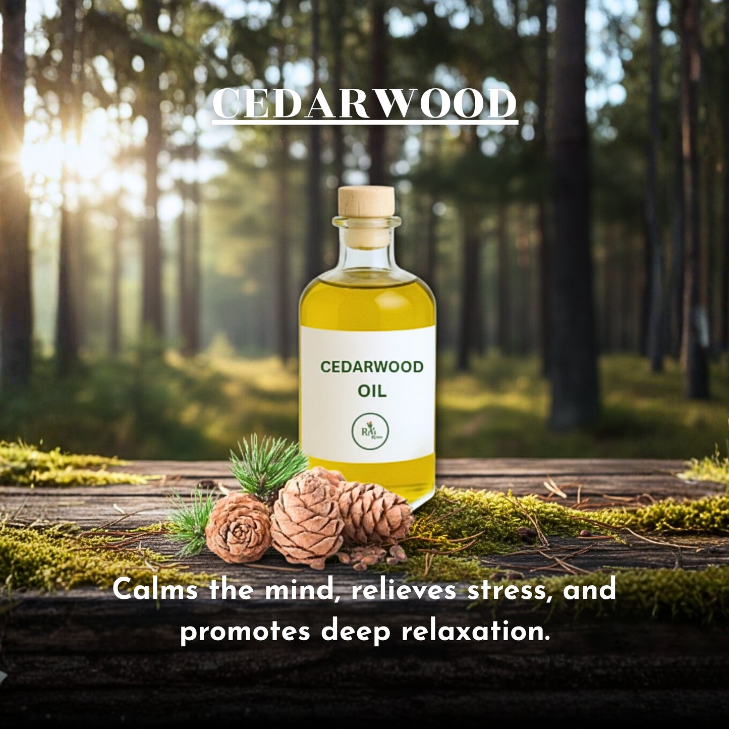 CEDARWOOD ESSENTIAL OIL