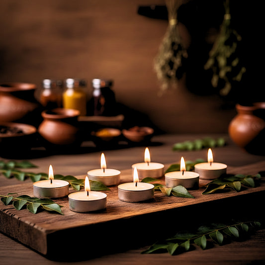 CURRY LEAF Tealight Candle