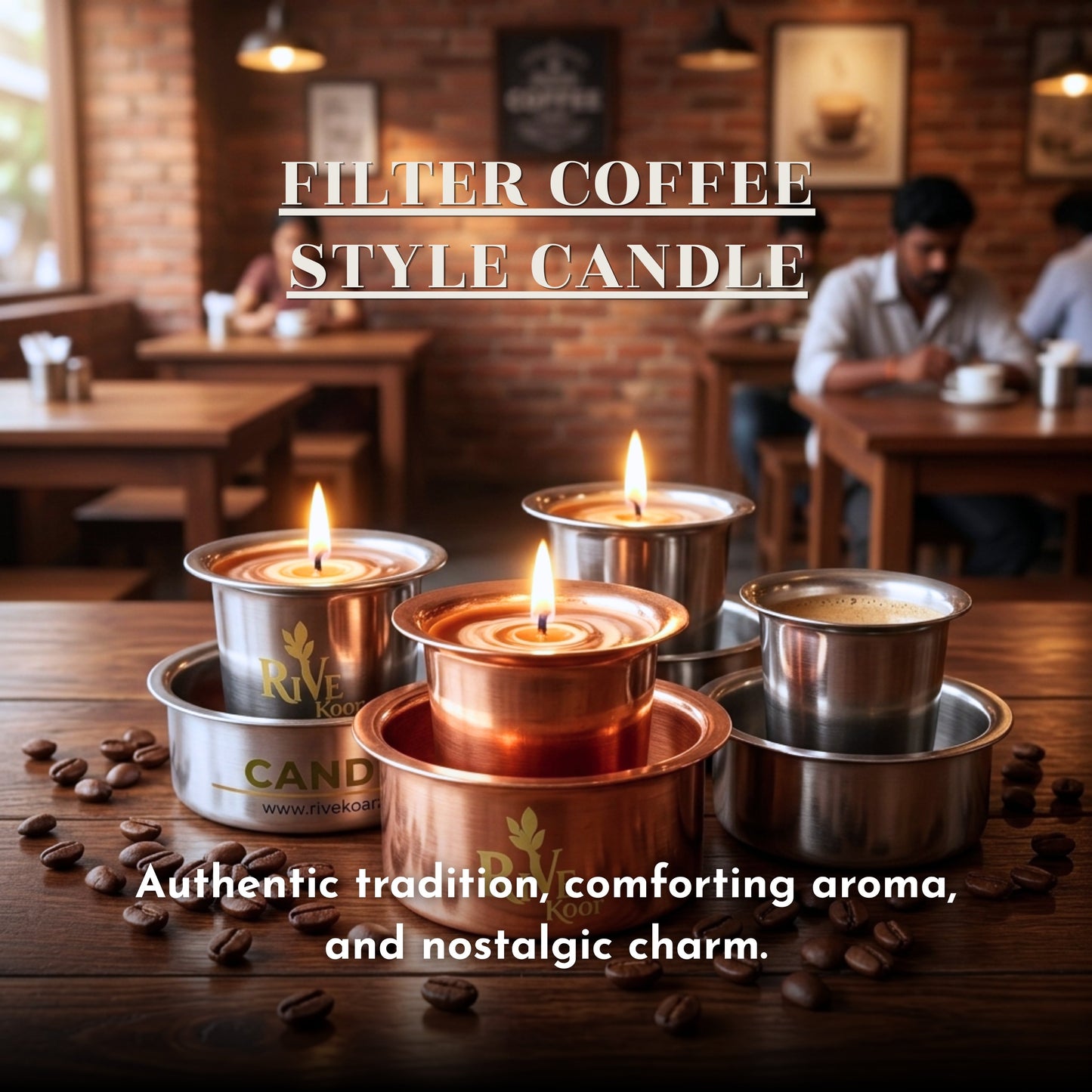FILTER COFFEE STYLE CANDLE