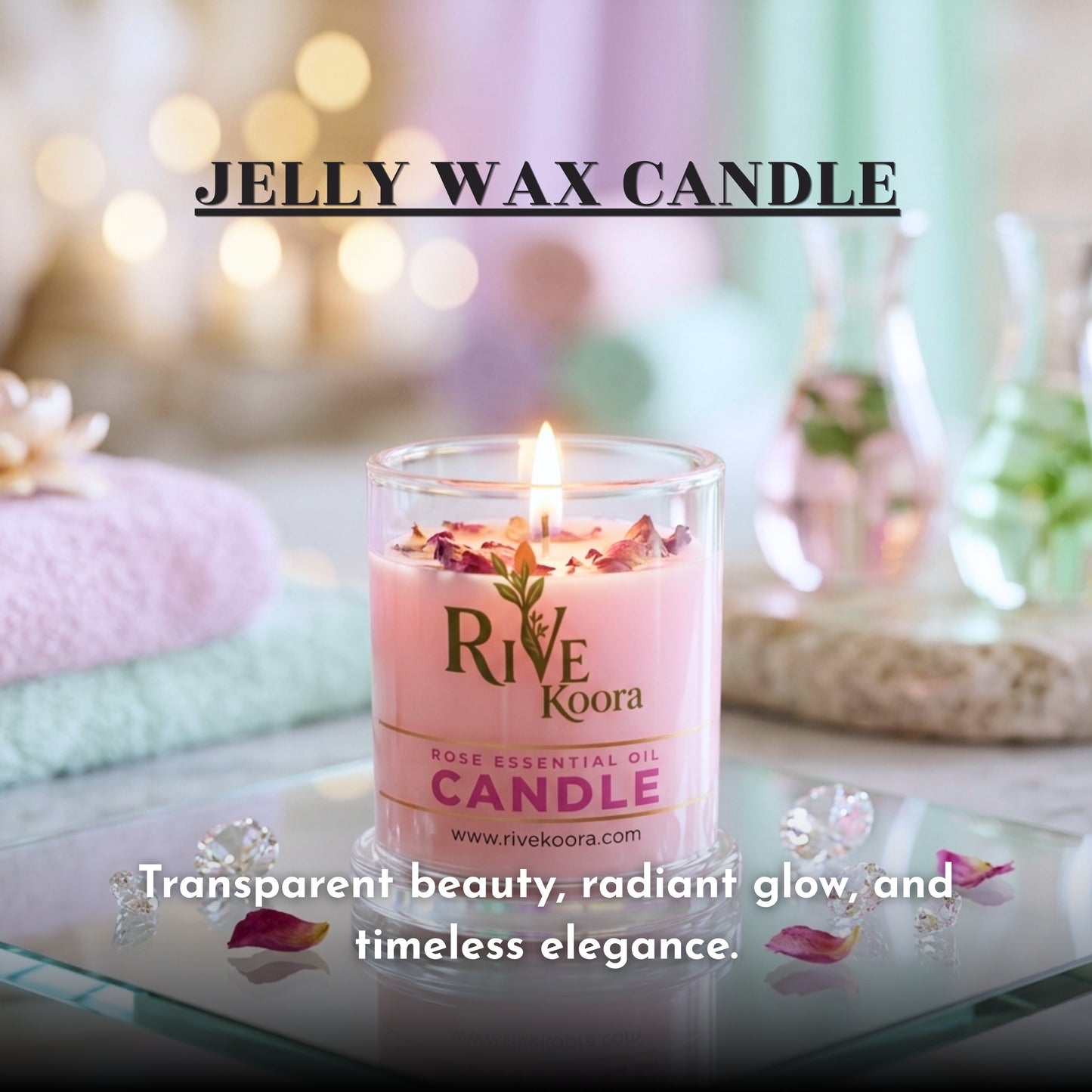 JELLY WAX CANDLE