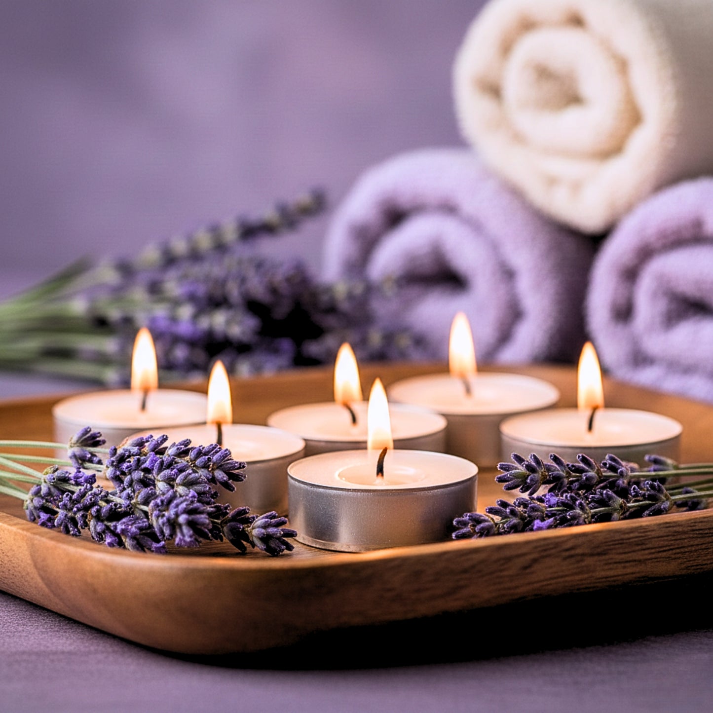 LAVENDER Tealight Candle
