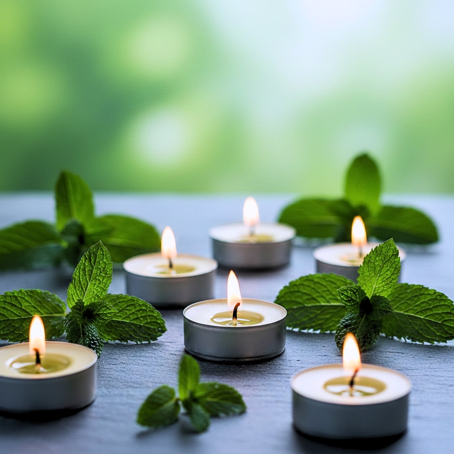PEPPERMINT Tealight Candle