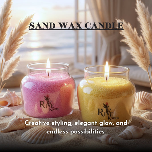 SAND WAX CANDLE